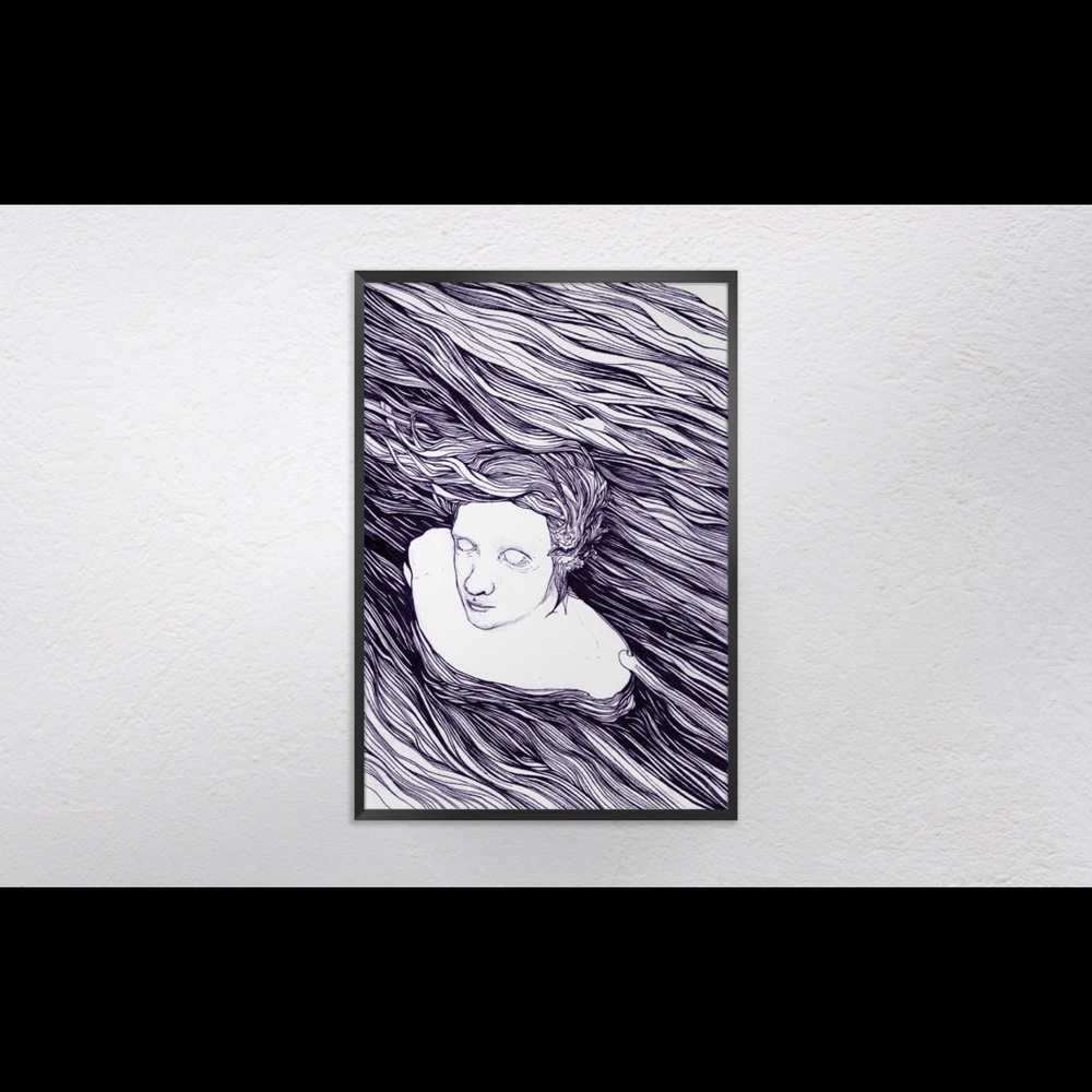 In the Winds - Illustration Print